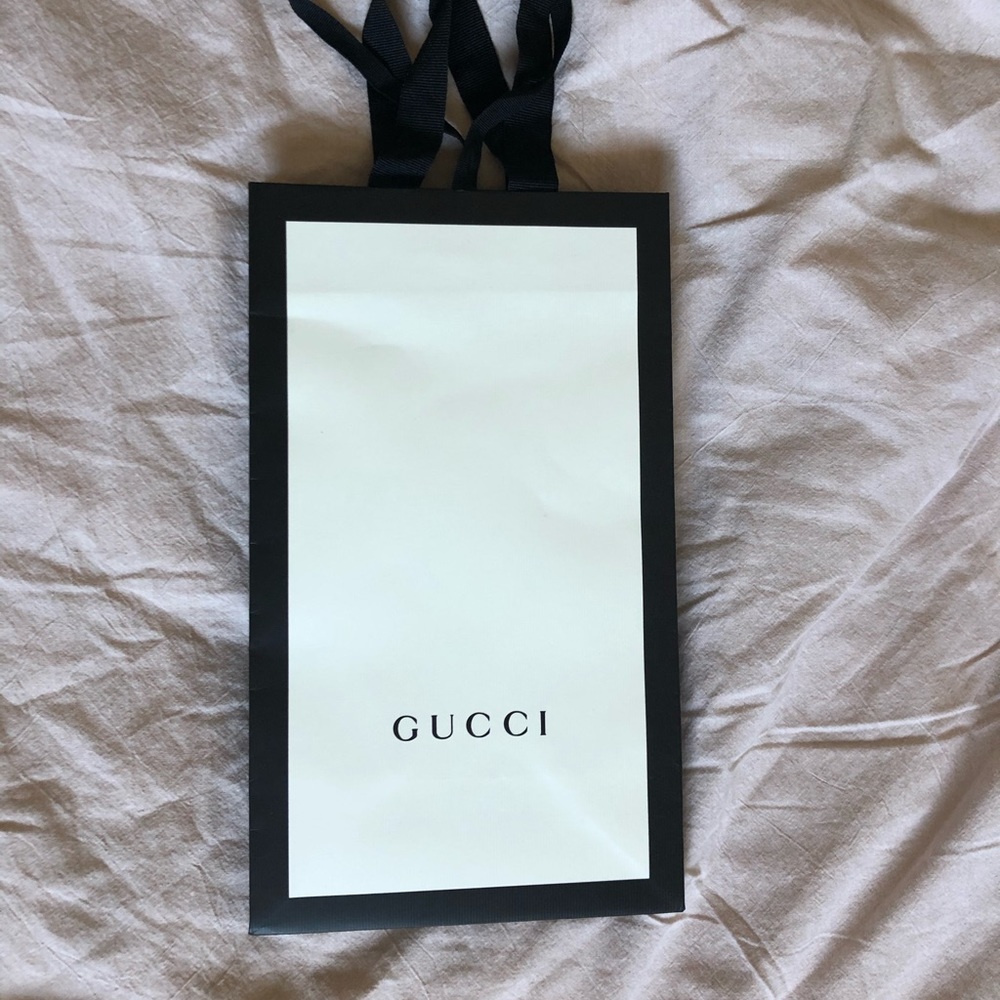 Authentic Gucci Shopping Bag